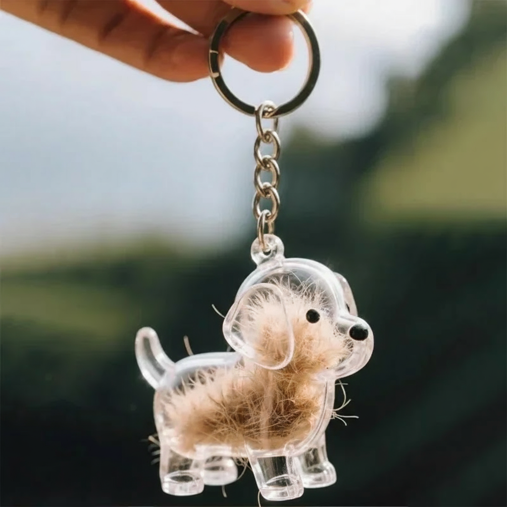 Pet Support's Pet Hair Keychain