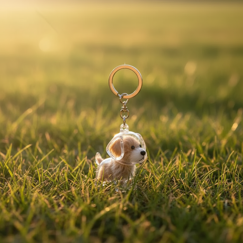 Pet Support's Pet Hair Keychain