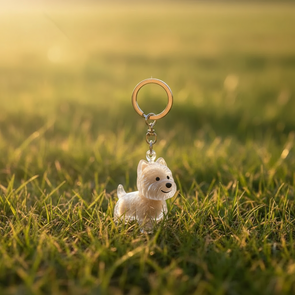 Pet Support's Pet Hair Keychain
