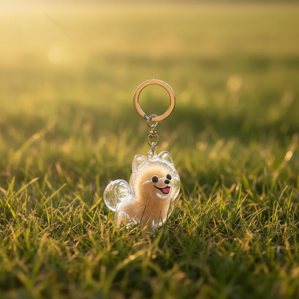 Pet Support's Pet Hair Keychain